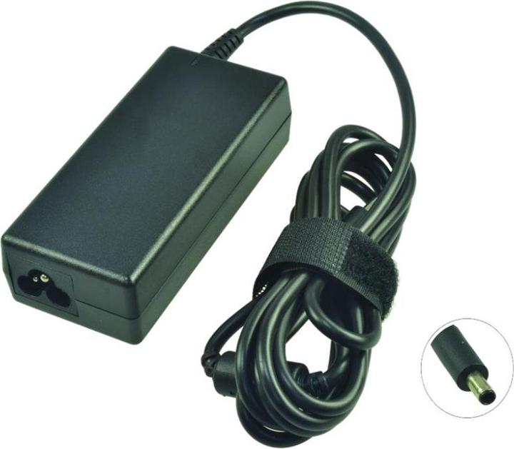 Actual product image Dell AC Adapter 19.5V 3.34A 65W (4.5mmx3.0mm) includes power cable (65 W)