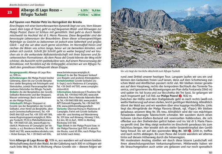 Valeurs nutritives et ingrédients Alpenüberquerung Bodensee – Gardasee (Allemand, Forêt de Bettina, 2022)