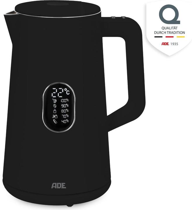 Actual product image ADE Kettle KG2100-2 Black (1.50 l, EU plug)
