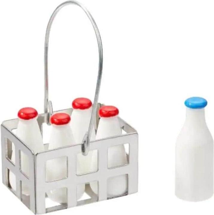 Produktbild Hobby Fun Mini-Lebensmittel Milch-Körbchen 2.6 x 1.9 x 4 cm