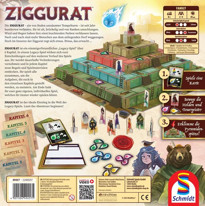Actual product image Schmidt Spiele Ziggurat (d) (German)