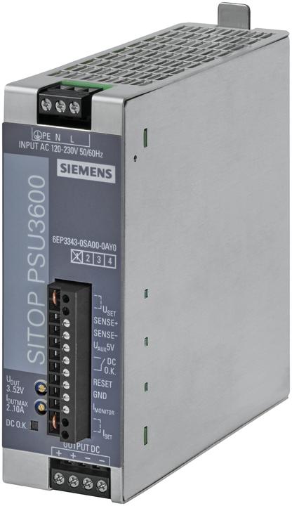 Immagine prodotto Siemens 6EP3343-0SA00-0AY0Alimentatore SITOP PSU3600 flexi 1-p