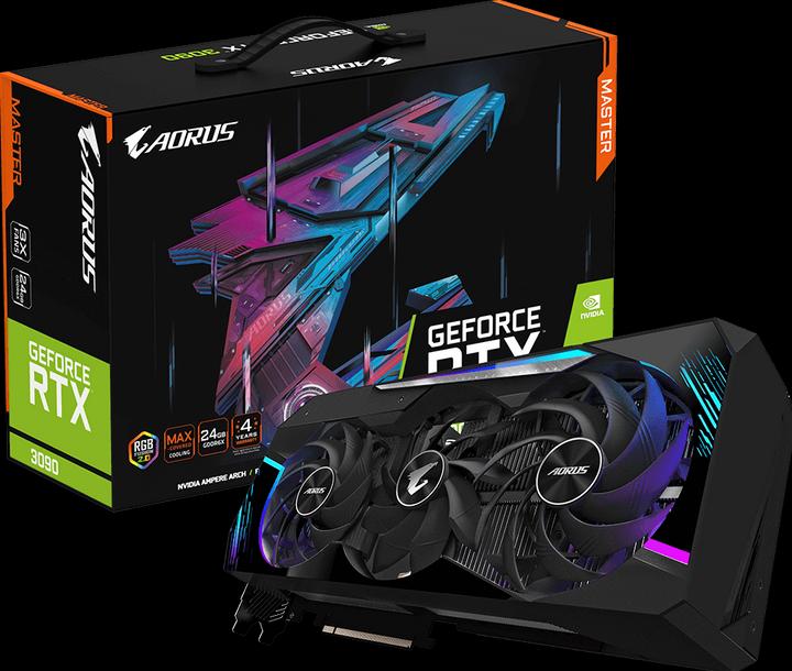 Produktbild Gigabyte AORUS GeForce RTX 3090 MASTER 24G (24 GB)