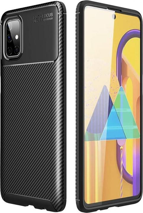 Image du produit Screenguard Samsung Galaxy M51 Housse Design en carbone TPU Case (Samsung Galaxy M51)