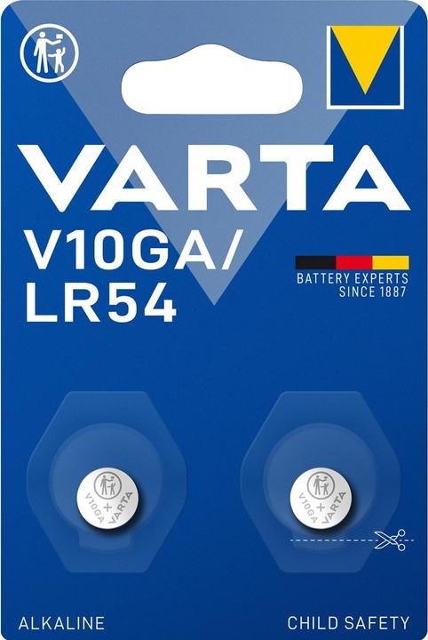 Actual product image Varta Alkaline (2 pcs., AG10, 50 mAh)