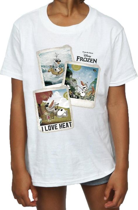 Immagine prodotto Disney Frozen Maglietta Olaf Polaroid Ragazze (152, 158)