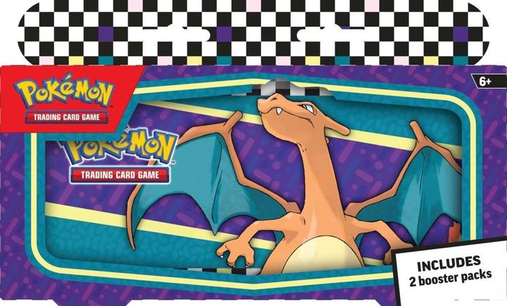 Actual product image Pokémon TCG Back To School Pencil Case 2024 *ANGLAIS* (English, Booster Pack)