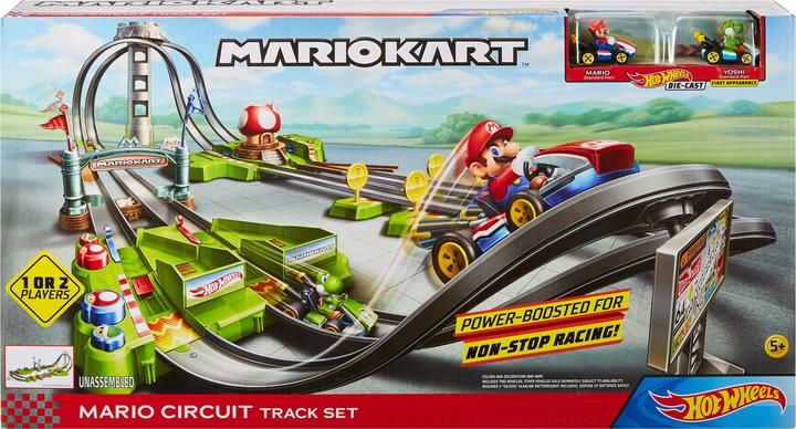 Actual product image Hot Wheels Mario Kart playset