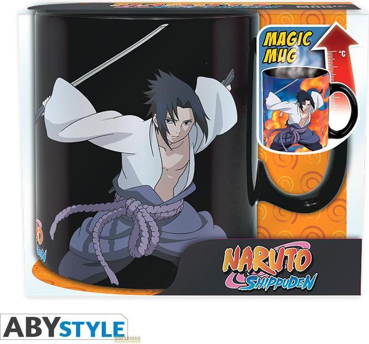 Produktbild ABYstyle Naruto Shippuden: Naruto vs. Sasuke - Thermo Effekt (460 ml, 1 x)