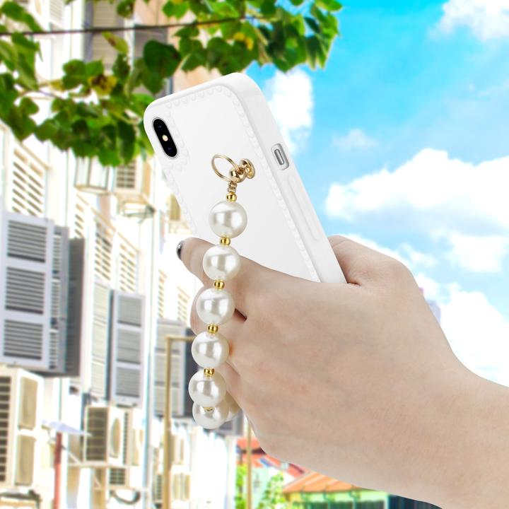 Produktbild Cadorabo Hülle für Apple iPhone XS MAX im TPU Perlen Style (Apple iPhone XS Max)