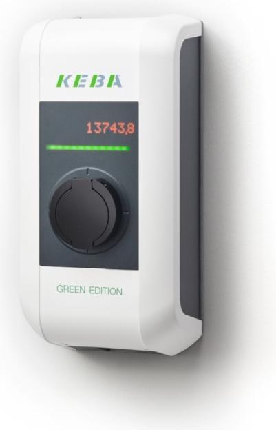 Actual product image Keba 121915 KC-P30-ES240022-E00-GE WallC box (Type 2, 22 kW, 32 A, Hard wired)