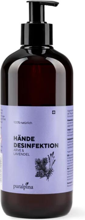 Actual product image Puralpina Hand sanitiser liq (500 ml)