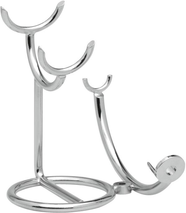 Actual product image Comair Shaving and brush holder (Nail lutensil, Silver)