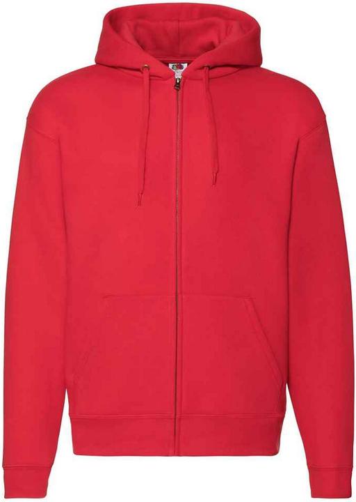 Fruit of the Loom Premium Hoodie mit durchgehendem Reissverschluss