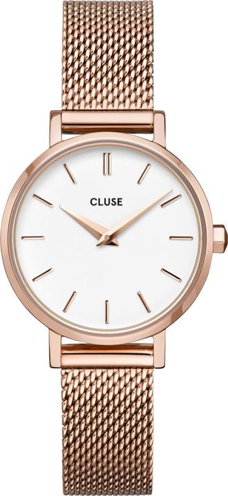 Actual product image Cluse La Bohème Petite Mesh Rosé (Analogue wristwatch, 28 mm)
