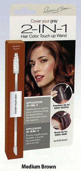 Produktbild Cover Your Gray Hair Color Touch up Wand 2in1 Mittelbraun 7 g (Mittelbraun)