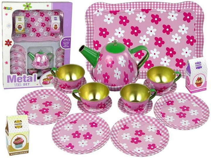 Produktbild Lean Toys Blumen-Teeservice