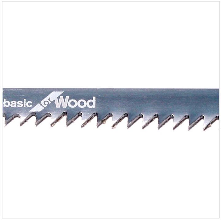 Immagine prodotto Bosch Professional Zubehör Lama per seghetto alternativo T 111 C Basic per legno, confezione da 5 pz.