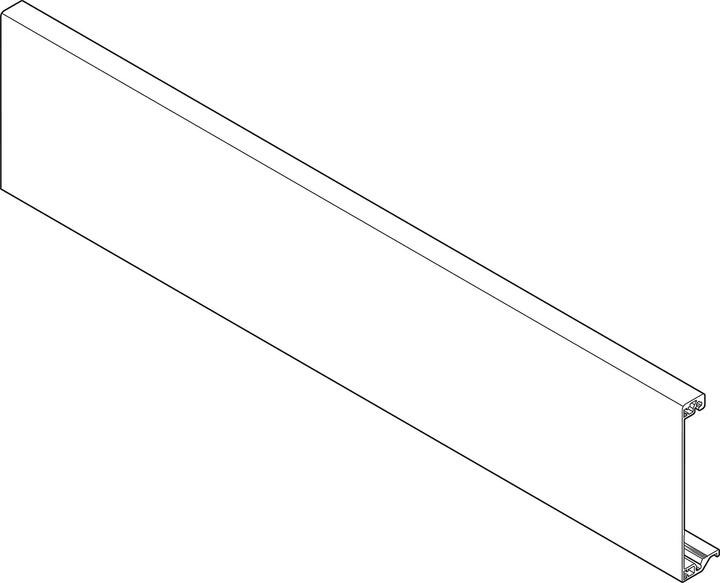 Blum Front piece in fixed lengths for internal drawer with cross rail TAND