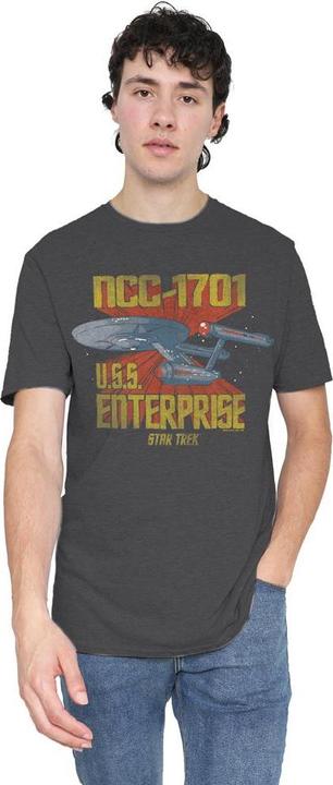 Actual product image Unisex Adult NCC-1701 T-Shirt (L)