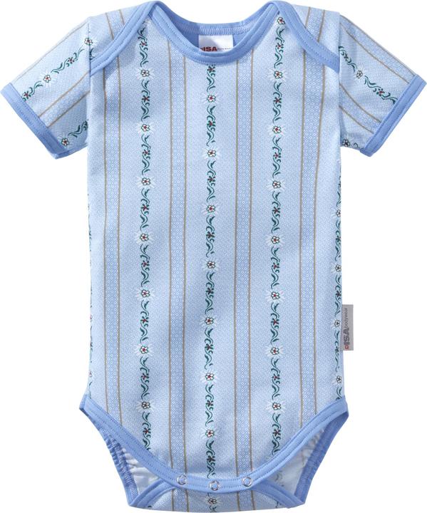 Actual product image ISA Bodywear Short sleeve bodysuit, round neck (86, 92)