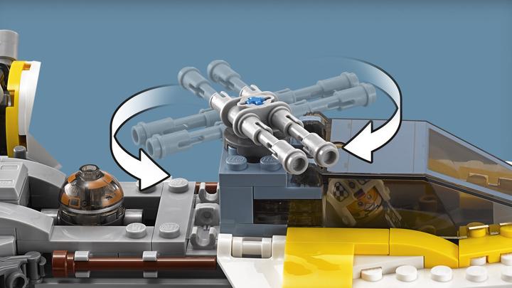 Actual product image LEGO Y-Wing Starfighter (75172, LEGO Star Wars)