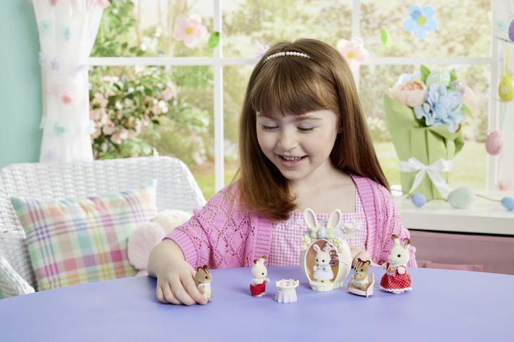 Actual product image Sylvanian Families Babyhasen Osterspass Spielset