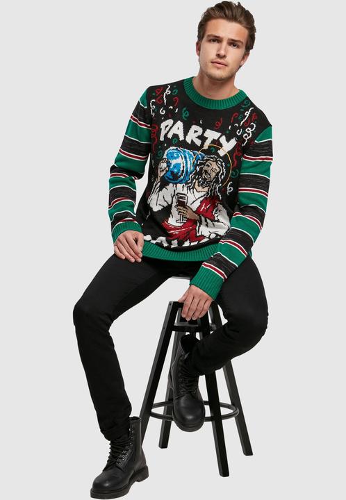 Immagine prodotto Urban Classics Maglione di Natale del Salvatore (L)