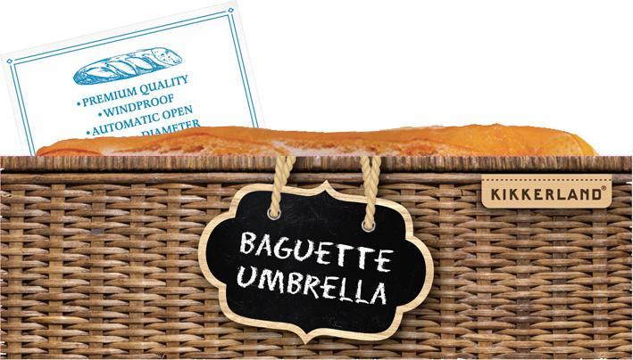 Produktbild Kikkerland Baguette Umbrella