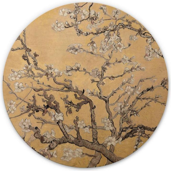 Image du produit Trenddeko van Gogh - Crème à la fleur d'amandier (Ø 70 cm)