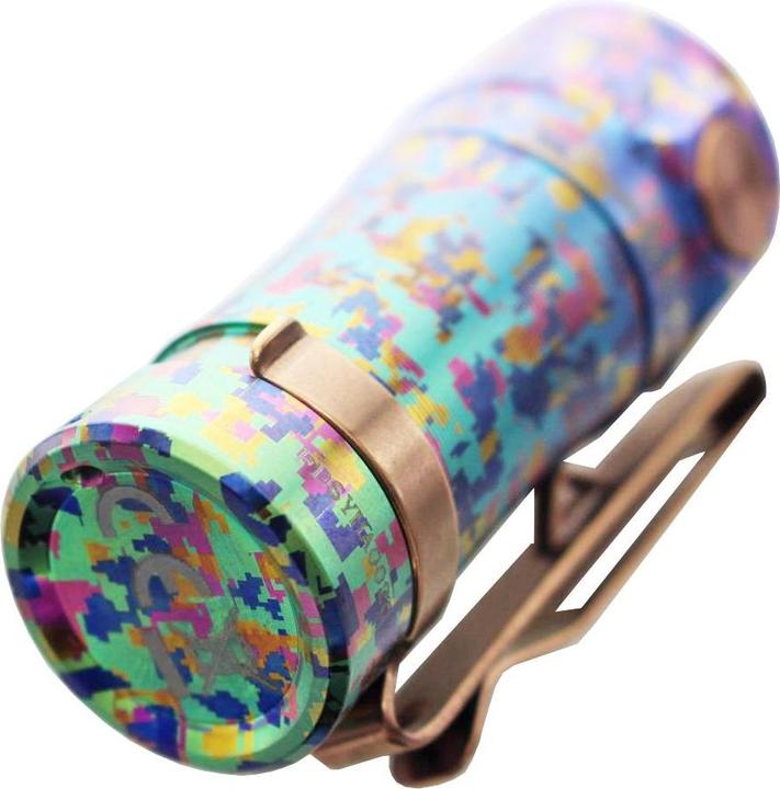 Actual product image Fenix E16 Ti Titan LED Flashlight with li-Ion Battery and Micro-USB Charging Cable (5.10 cm, 650 lm)