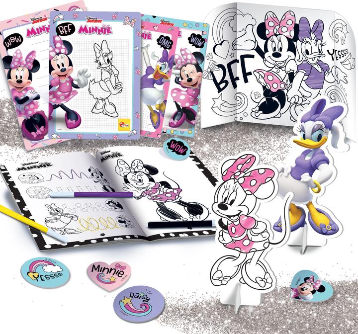Produktbild Lisciani Minnie Zainetto Colouring And Drawing School