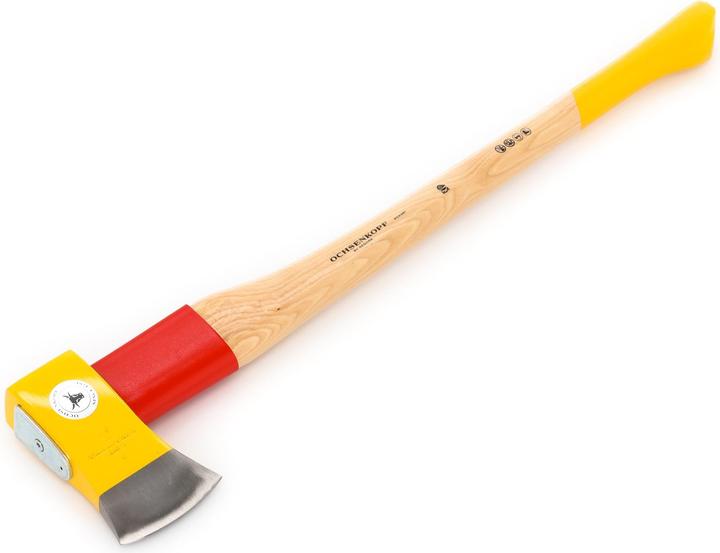 Produktbild Ochsenkopf OX 648 H-2508 SPALT-FIX-Axt ROTBAND-PLUS mit 80 cm Hickorystiel