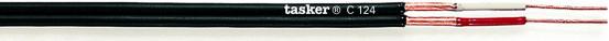 Immagine prodotto Tasker Cavo audio, nero, 100 m, PVC 2,40x5,00 mm (100 m)