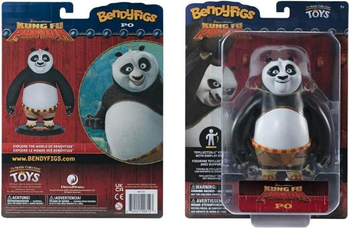 Image du produit Noble Collection Kung Fu Panda figurine flexible Bendyfigs Po Ping 15 cm