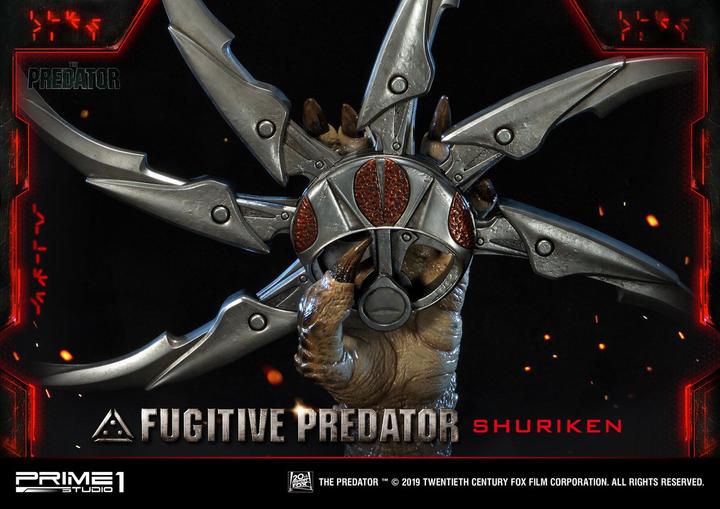 Produktbild Prime 1 Studio Predator 2018 buste 1/1 Fugitive Predator Shuriken 65 cm