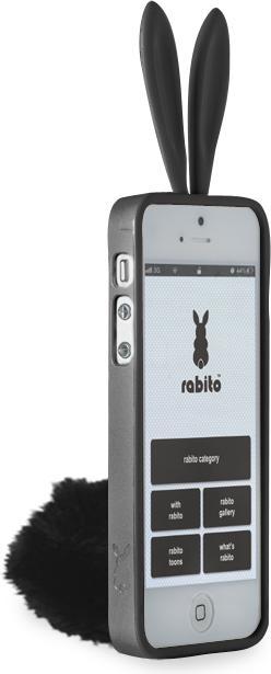 Immagine prodotto Rabito Bling Bling custodia per cellulare Cover Nero (Apple iPhone 5)