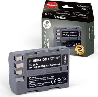 Immagine prodotto Hähnel Batteria Dk Nikon Hl-El3e (Accumulatore di carica elettrica)