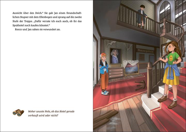 Actual product image Loewe Die Küstencrew (Band 3) - Diebstahl am Deich (German, Corner bandixen, Loewe children's books, Nathalie Kranich, 2023)