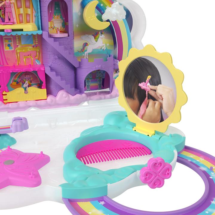 Produktbild Polly Pocket Einhorn Haarspiel Schatulle