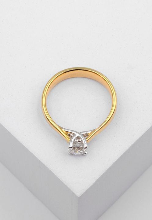 Actual product image Muau Solitaire (54, 750/18 K Gold)