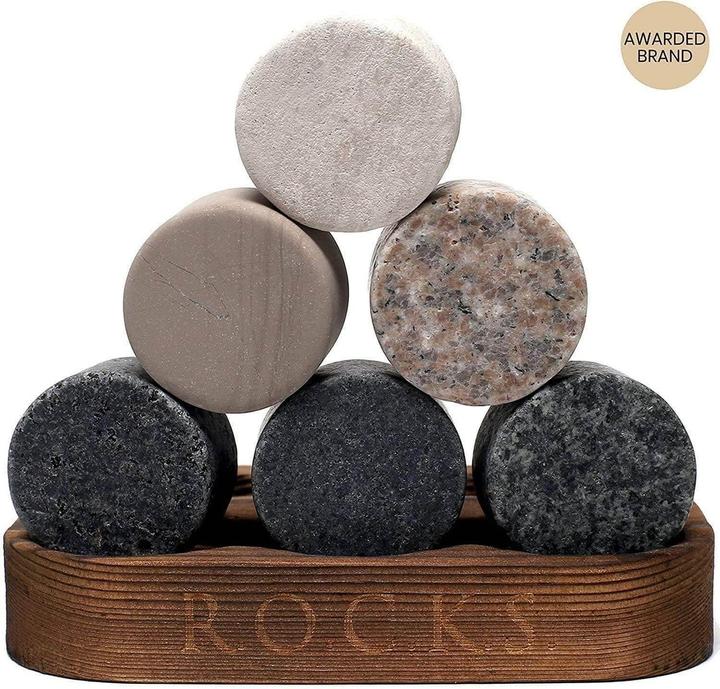 Produktbild Rocks Whiskey Chilling Stones Whiskey Steine Set (3 dl, 1 x, Whiskygläser)