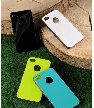 Productafbeelding Hama Glimmend hoesje, Apple iPhone 4, Turquoise (Apple iPhone 4)
