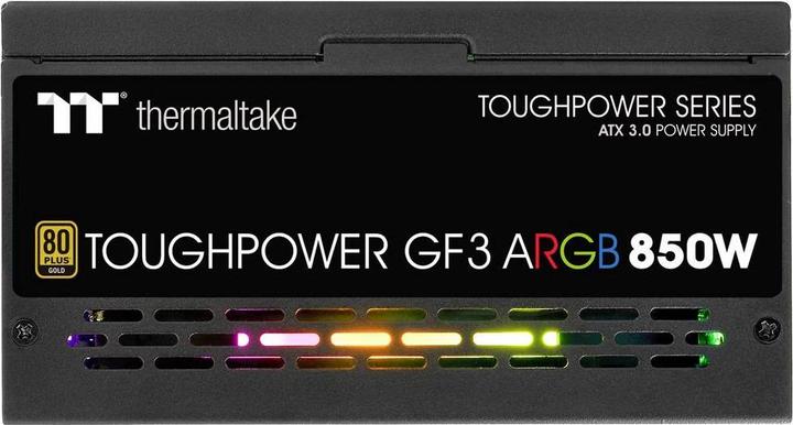 Image du produit Thermaltake ToughPower GF3 ARGB 850W EU Gold Alimentation ATX 3.0 80+ Gold PCle 5.0 (850 W)