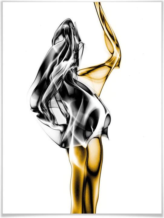 Produktbild Trenddeko Gold und Silber (50 x 60 cm)