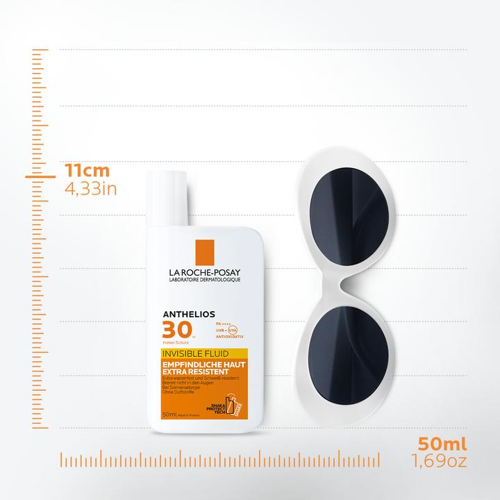 Actual product image La Roche Posay Anthelios Invisible Fluid (Sun cream face, SPF 30, 50 ml, 74 g)