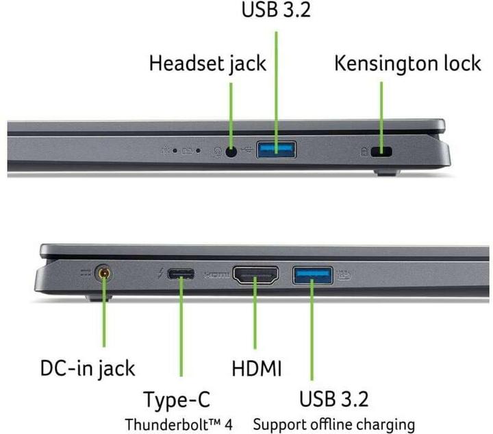 Immagine prodotto Acer Aspire 15 (15.60", Intel Core 5 120U, 16 GB, 1000 GB, CH)
