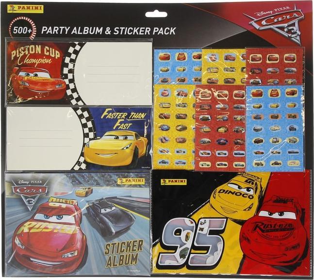 Panini Disney Cars 3 - Mega Sticker Pack mit Album