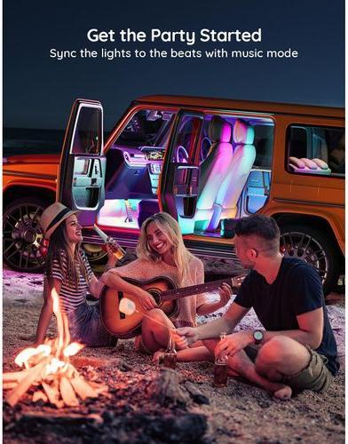 Actual product image Govee Car interior lighting