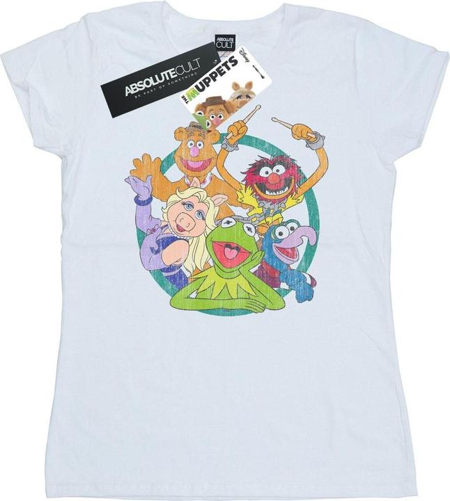 Disney The Muppets Group Circle TShirt (XXL)